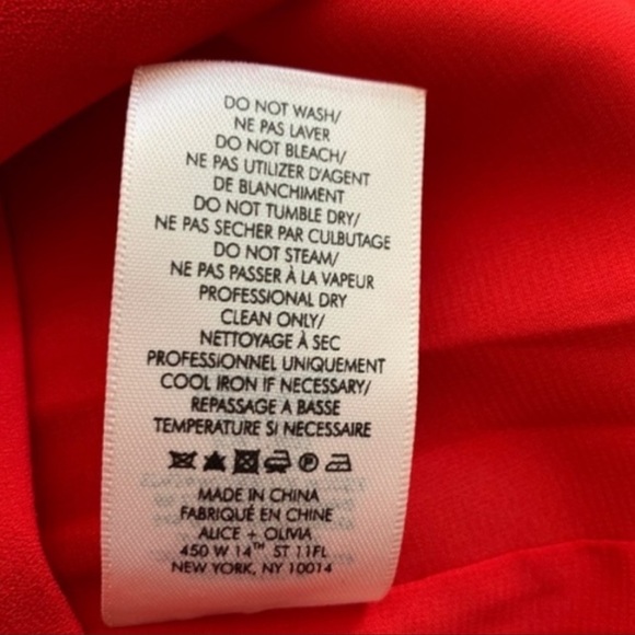 NWOT Alice & Olivia Cold Shoulder Dress - Picture 6 of 6